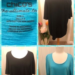 Chico’s T-Shirt Bundle, Sz XL